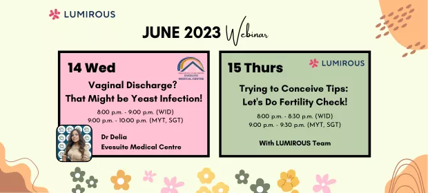 LUMIROUS June 2023 Webinar Calendar