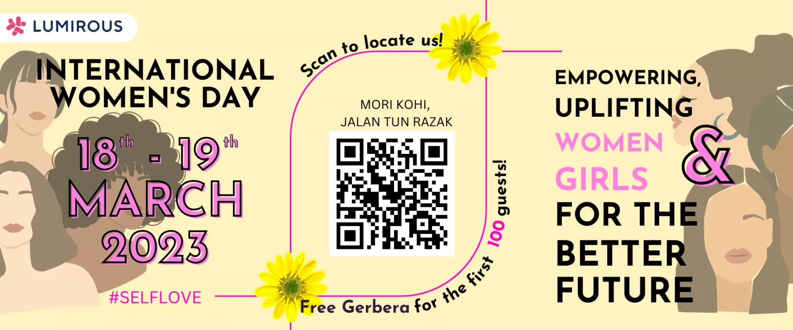 LUMIROUS International Women's Day 2023